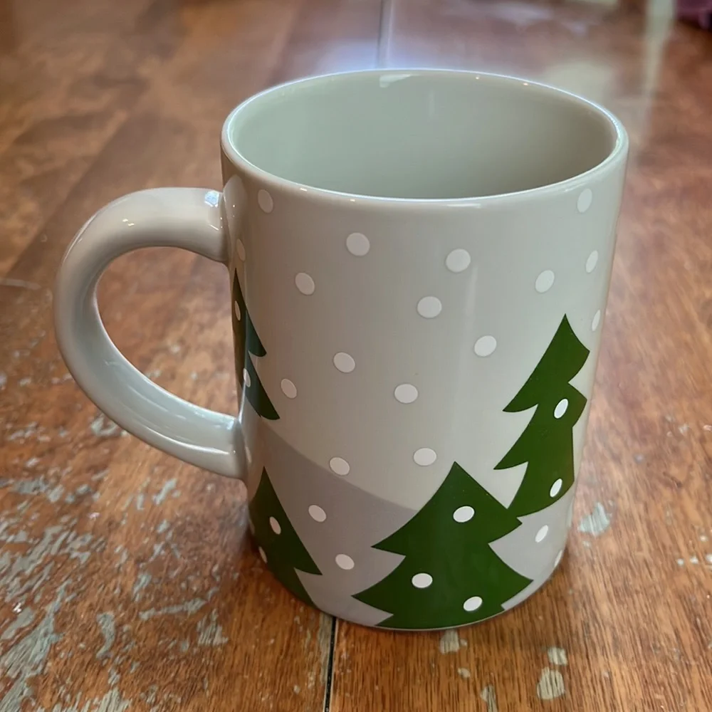 Crate and barrel Joan Anderson snowman/snow pal mug 2017